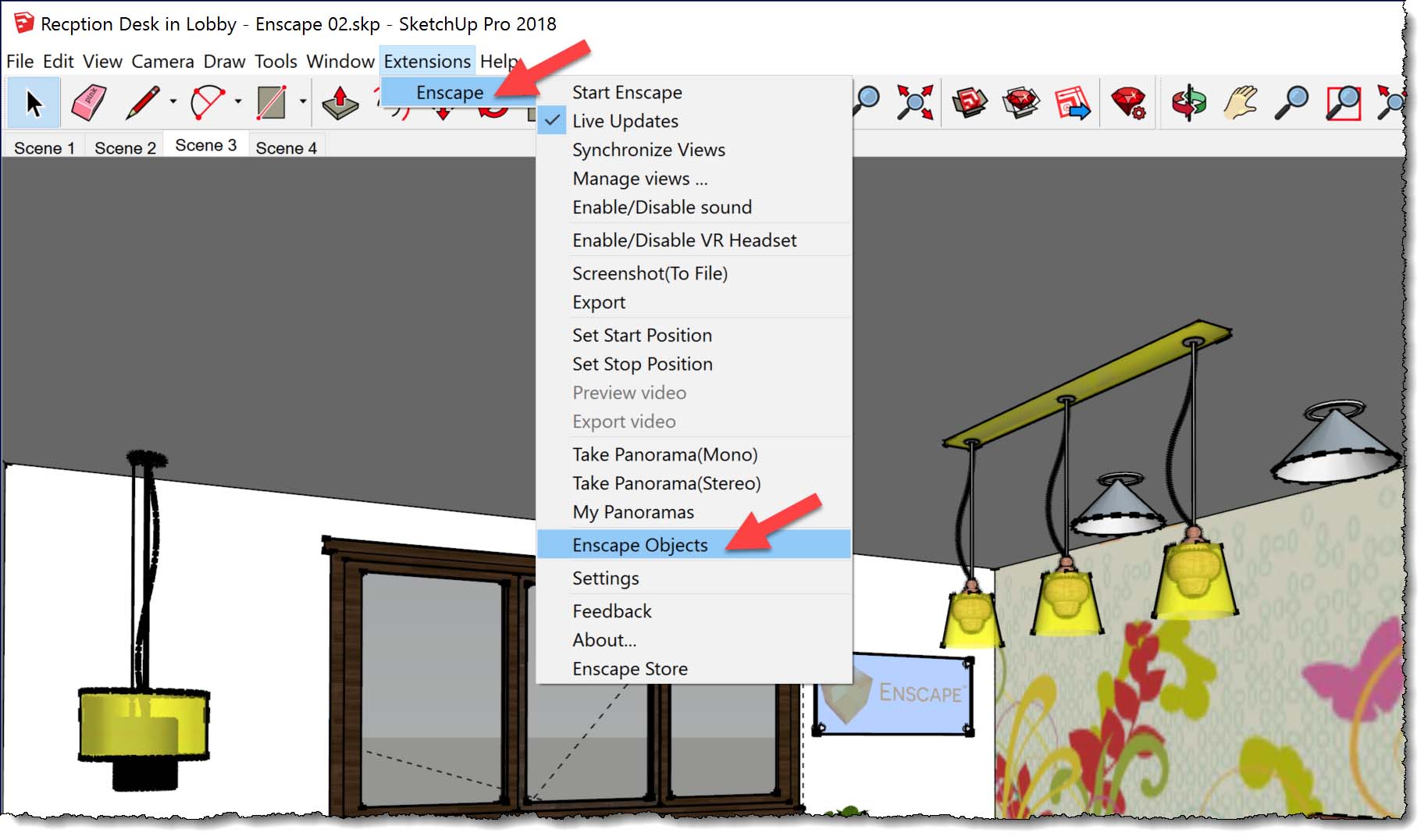 Best Practices for Lights and Materials in SketchUp Enscape