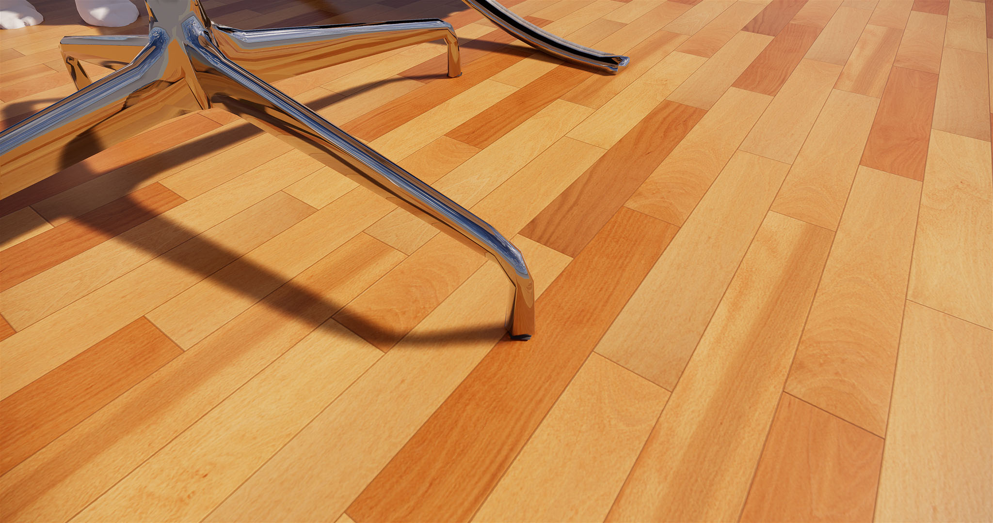 Wood flooring material – default settings