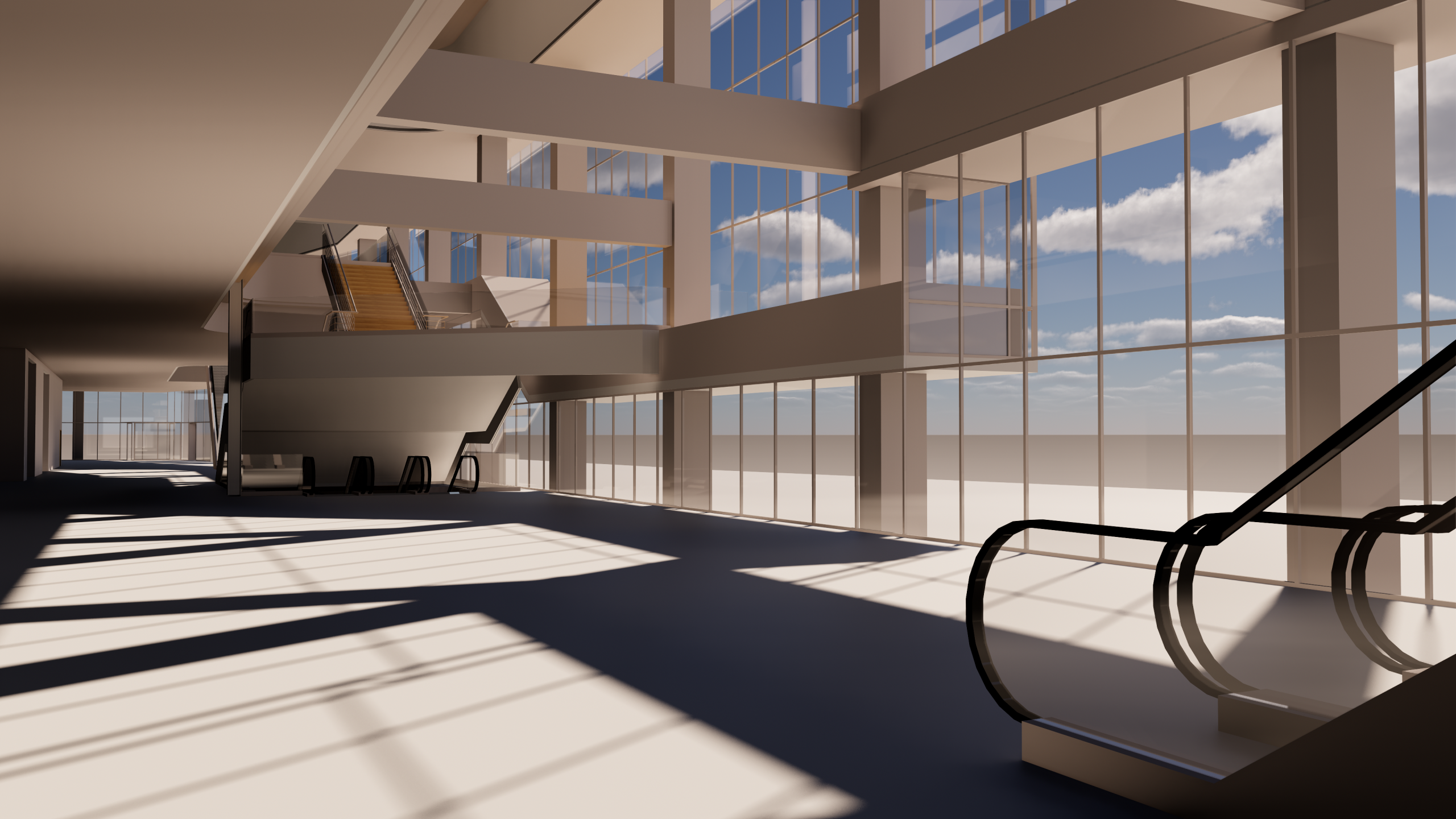Render in real-time with the Enscape and BricsCAD integration. Image credit: HOK