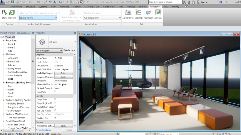 real-time architectural rendering